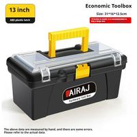 Boîte à outils multifonctionnelle portable pour électricien professionnel, en plastique, grande capacité, étanche IP68, vente chaude
