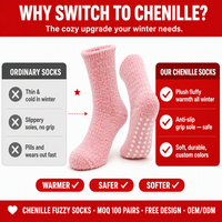 Chaussettes en polaire corail super douces, chaudes et épaisses pour femme – Idéales pour la maison, le repos et comme cadeau – Chaussettes personnalisables