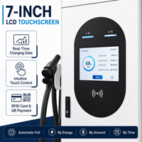Borne de Recharge DC 120kW CCS2 EVSE Charge Rapide 200-1000V 250A Double Connecteur CCS2 Station Intelligente pour Parking Public, Autoroute et Flotte