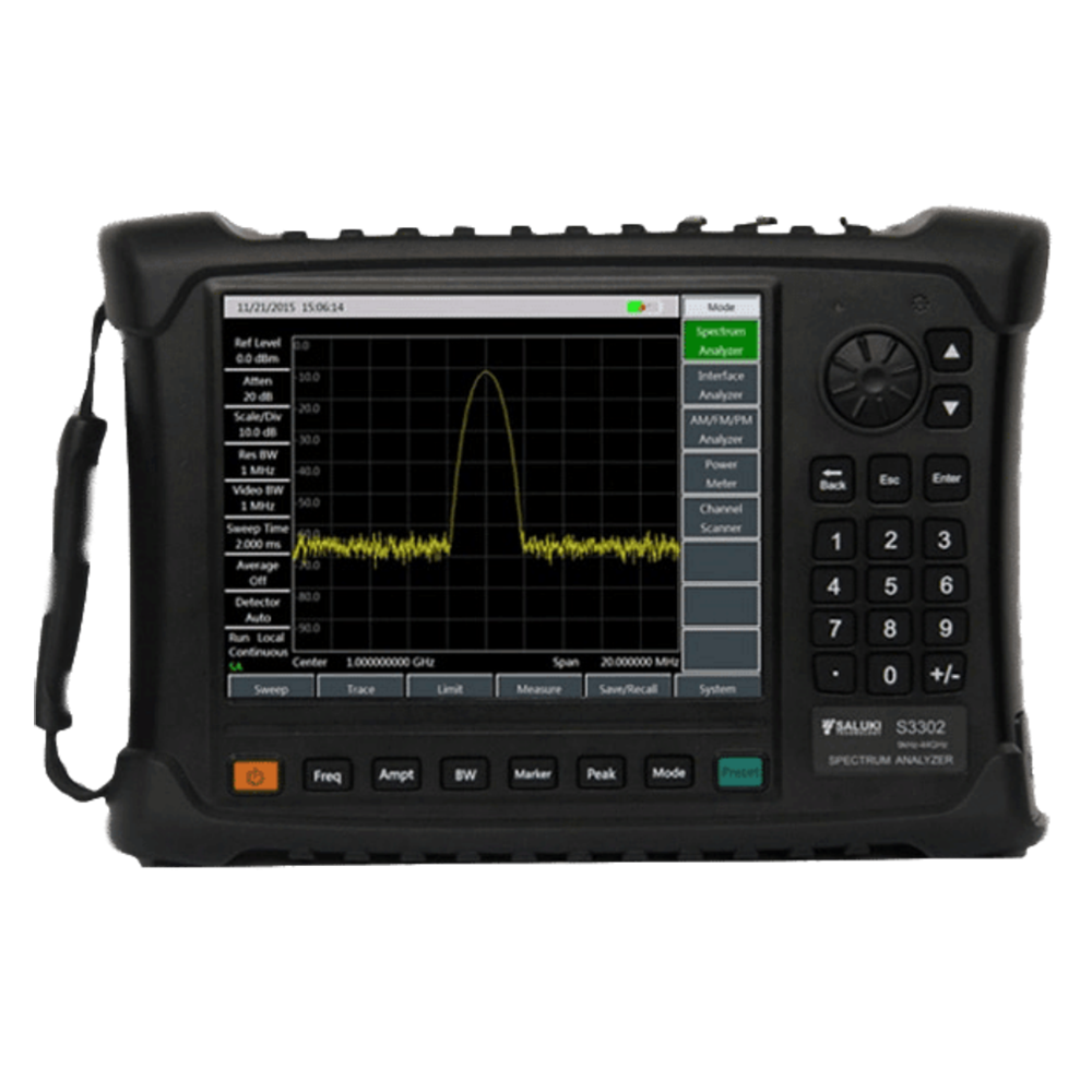 9kHz ila 67GHz S3302 serisi el tipi spektrum analizörü