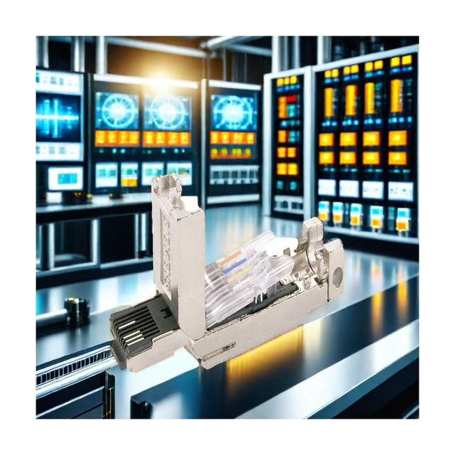 Siemens Industrial Ethernet FastConnect RJ45 Plug 180 2x 2 RJ45 Plug-in Connector (10/100 Mbit/s) 6GK1901-1BB10-2AE0