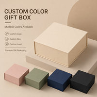 Coffret cadeau de luxe pour bébé, emballage en papier personnalisé pour les crèmes et lotions pour bébés, vente en gros