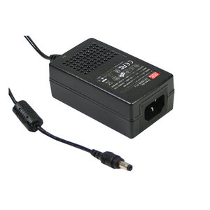 Mean Well <b>Power</b> Adapter 25W 24V DC 1.0A EU Plug <b>Desktop</b> Electronic Products GST25A24-P1J - Product Image 1