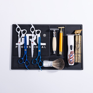 Bandeja de silicona Wanmei para herramientas de barbería, reutilizable, para tijeras, peines y accesorios de peluquería - Product Image 2