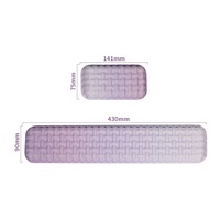 Tapis de souris ergonomique personnalisé avec repose-poignet en gel de silicone pour bureau, jeux et maison