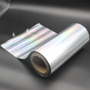 Laser Iridescent Arcobaleno Termica Olografica BOPP Paillettes Ologramma Pellicola di Stampa