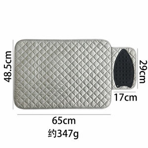 Tapis de repassage portable rectangulaire résistant à la chaleur, type sol, pour vêtements - Product Image 4