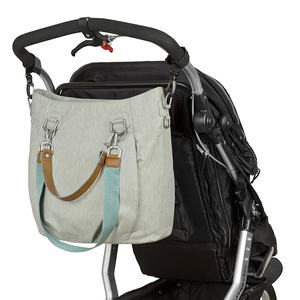 Bolsa de Pañales para Bebé Grande con Logotipo Personalizado al por Mayor, Bolsa de Pañales Cruzada, Bolsa de Viaje Impermeable y Portátil para Mamá - Product Image 3