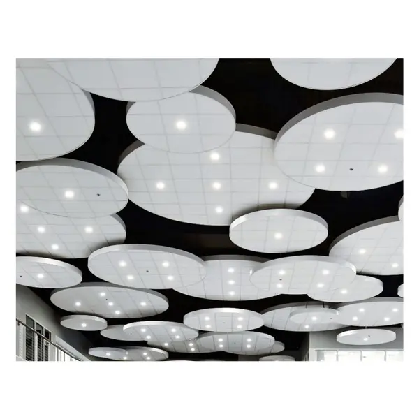 Panneau acoustique de plafond en fibre de verre