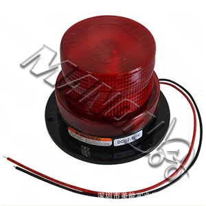 Mekonfor <b>Strobe</b> <b>Light</b> DC 12-110V Red Led Warning Indicator For Forklift Safety Flasher Universal Model - Product Image 2