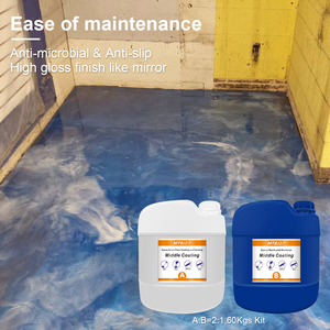 Résine époxy transparente et durcisseur pour sols en béton métallique, sols de <span class=keywords><strong>garage</strong></span>, peinture époxy pour sols - Product Image 2