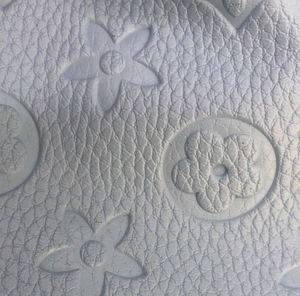 Tela de cuero sintético con relieve floral, diseño Popular para bolsos, monederos, muebles, uso decorativo, cuero de grano de <span class=keywords><strong>Cuerina</strong></span> falso - Product Image 4