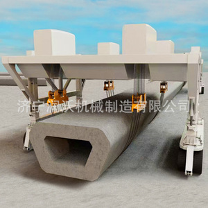 Elevador de vigas transversales para carga, descarga y transferencia de puentes grandes con ruedas sólidas resistentes al desgaste y cilindro de suspensión - Product Image 4