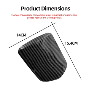 Protection de réservoir de carburant en fibre de carbone pour moto, accessoires modifiés en ABS pour Honda Giorno 125 - Product Image 2