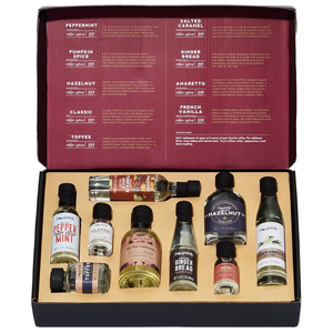 Colección de Jarabes de Café <span class=keywords><strong>Gourmet</strong></span> de Thoughtfully <span class=keywords><strong>Gourmet</strong></span> Coffee House, Juegos de Café en Vaso, Aptos para Alimentos, Ecológicos, Incluye Toffee Francés - Product Image 1