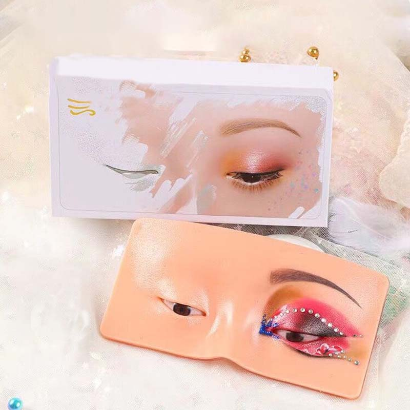 Лидер продаж, многоразовая тренировочная Панель 3d 5d для микроблейдинга, силиконовая тренировочная доска для макияжа лица и глаз для художников