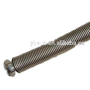 ISO-KF25 longueur personnalisée 0.15mm soufflet sous vide à paroi mince tuyau en métal Flexible poli pour équipement de laboratoire semi-conducteur ISO - Product Image 3