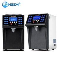 Distributeur de sirop commercial HENGZHI à contrôle de température, distributeur automatique de sucre, machine quantitative de fructose pour les salons de thé Boba