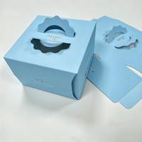 Boîte carrée personnalisée avec logo imprimé, emballage cadeau haut de gamme, impression couleur UV, estampage à chaud doré pour pâtisseries et friandises