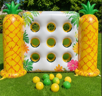 Jeu de lancer de cibles gonflables pour enfants, design original, activité de jeu en plein air dans la cour