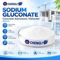 Gluconate de sodium 98% de qualité industrielle, retardateur de durcissement pour béton, adjuvant pour mortier de ciment