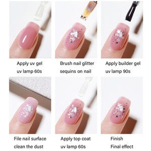 12 Gitter Glitter Nagel Dekoration Pailletten Sparkly 3D Unregelmäßige Herz Stern Flocken Nagel Charms Art.-Nr. - Product Image 5