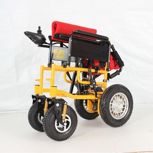 Silla de ruedas eléctrica Taihe con batería de 24V 12AH y capacidad de 40AH, scooter todoterreno para ancianos y discapacitados, operable con una sola mano. - Product Image 2