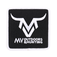 Écussons thermocollants personnalisés avec logo d'entreprise, en feutre/tissu/twill/polyester/PVC, écussons brodés pour uniforme