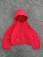 Vente chaude Personnalisé 3D Puff Printing Drop Shoulder Hoodies Heavy Boxy Hommes Pull Streetwear Hommes Pull Surdimensionné Hoodies