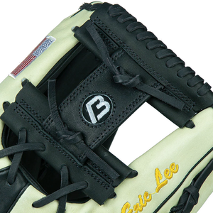 Guantes de Bateo Personalizados <span class=keywords><strong>Basell</strong></span> Blancos y Rojos con Cordones I Web para Béisbol - Product Image 6
