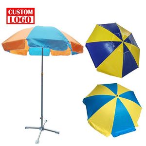Parasols numériques personnalisables en gros, robustes et incassables, pour hôtels, piscines et bord de mer - Product Image 1