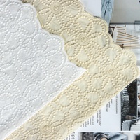 Vente en gros fabricant : Robes en tissu éponge tissé pour femmes, rideaux, accessoires vestimentaires de mariage avec broderie florale complète