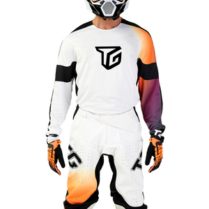 MS16-Ropa de bicicleta de montaña con diseños personalizados, Jersey, pantalón, traje, proveedor directo de fábrica, conjunto de ropa de <span class=keywords><strong>motocross</strong></span> - Product Image 4