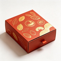 Boîtes en carton rigide coulissantes personnalisées avec logo imprimé pour cadeaux alimentaires, desserts, bonbons, chocolats, emballages de boîtes à tiroirs