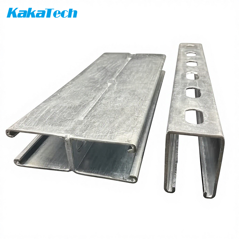 Heavy Load Galvanized Steel ZM275 Double Strut Channel 41x82 41x124 ...