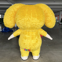 Lapin de Pâques gonflable lapin bébé trois mascotte dessin animé Costume personnalisé personnage Cosplay Halloween Fursuit