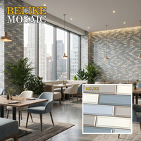 Carrelage mural en céramique élégant, style bistro chic, pour la décoration intérieure, café, restaurant, cuisine, crédence, salle de bain, rénovation de penthouse