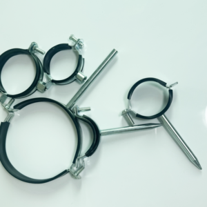 Vente en gros RK en acier inoxydable galvanisé modèle de collier de serrage métrique pour tuyau unique galvanisé 75 Garantie de 3 ans Conduit de tuyau d'évacuation - Product Image 3