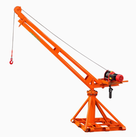 Mini-grue électrique 220V, nouvelle grue de levage domestique et extérieure pour la construction, support de levage pour céréales et briques