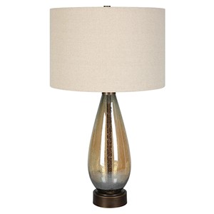 White Washed Wood & Marble Base Modern Rustic <b>Table</b> Lamp | Organic Natural Lighting for Resort Hotel Open Area & <b>Dressing</b> <b>Room</b> - Product Image 3