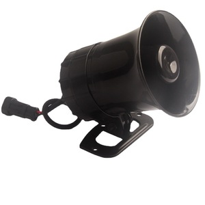 Klaxon de recul Didi 12V 8 Ohm pour voiture électrique, camion, excavatrice avec câblage noir - Product Image 1