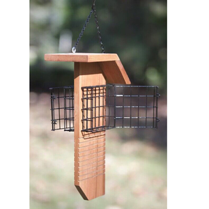 Vogelvet Voederbak 2 Kooien "Staart Prop" - Product Image 4