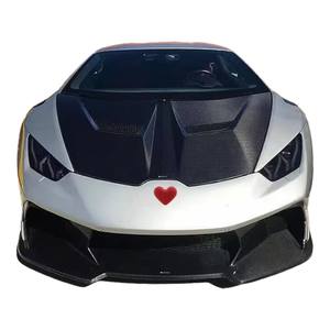 Couvercle de capot moteur avant en Fiber de carbone humide sec de Style V pour Vicenza Edizione Lamborghini <span class=keywords><strong>Huracan</strong></span> Performante Lp610 Lp580 capot - Product Image 4