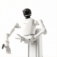 Robot de Servicio Compuesto A2CR-W2, 20 DOF, Carga Útil de 5 kg, Alcance de 2050 mm, Manipulador Móvil con Ruedas y ROS2 para Logística de Almacén