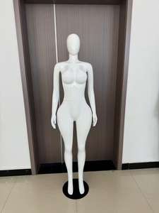 Nuevos modelos de Boutique de cuerpo completo de talla grande vestido femenino forma maniquí pecho grande brasileñ<span class=keywords><strong>o</strong></span> maniquí BBL Curvy blanco negro cabeza venta - Product Image 3