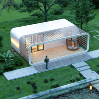 L'usine fournit la construction de logements préfabriqués portables, bureau de conteneur modulaire de 20 pieds, logement de cabine Apple Mobile