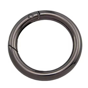 Porte-clés mousqueton rond en alliage de zinc tendance avec impression UV pour sac, chasse en extérieur, durable et léger - Product Image 5