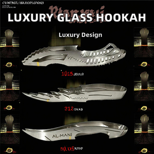Pinzas de Acero Inoxidable de Lujo para Carbón de Hookah, con Forma de Llama, Accesorio para Shisha, para Bar y Hogar - Product Image 5