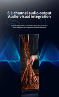 Affichage d'affiches P1.25 Led polychrome P1.53 Publicité intérieure verticale P2.5 Affichage d'affiches Led P2 Cadre Écran LED d'affiches numériques