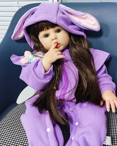 R&amp;B Lifelike Full Body <strong>Silicone</strong> Bebe Alive Boneca Reborn 60 Cm <strong>Bambole</strong> Reborn in <strong>Silicone</strong> Girl Dolls - Product Image 3